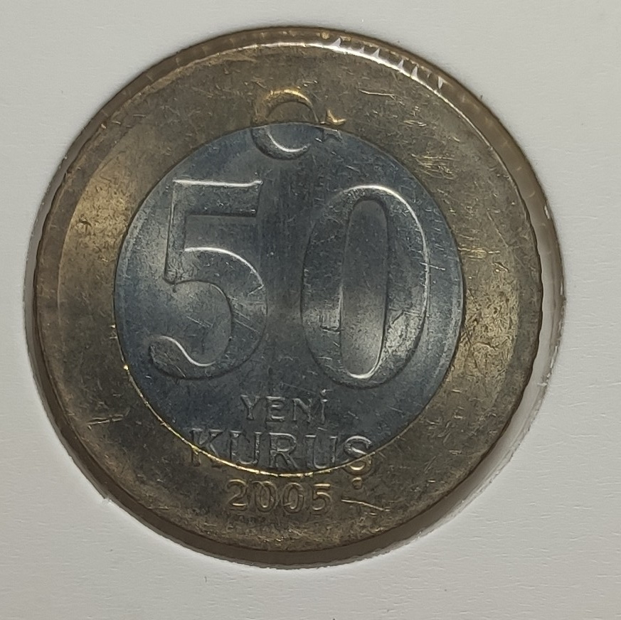 50 new kurus 2005 Reverse