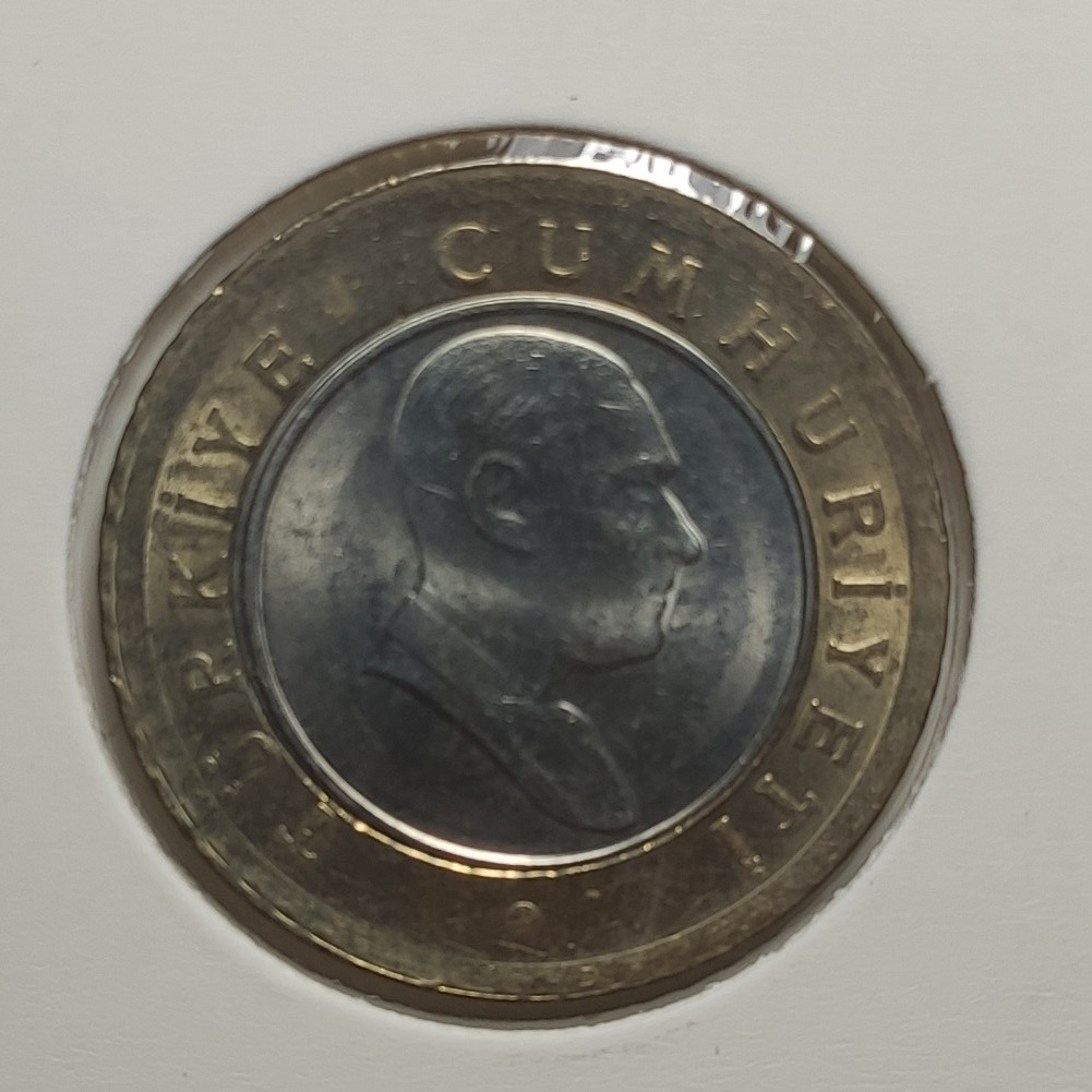 50 new kurus 2005 Obverse