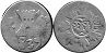 Argentina coin Córdoba 1/4 real 1839