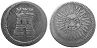 Argentina coin Córdoba 1/4 real No Date (1833)