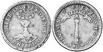 Chile coin 1 real 1834