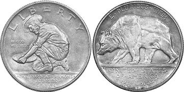 münze 1/2 dollar 1925 CALIFORNIA