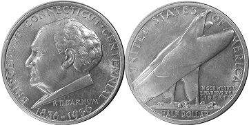 US coin 1/2 dollar 1936 BRIDGEPORT
