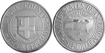 US coin 1/2 dollar 1936 YORK