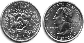 US coin State quarter 2006 Nevada