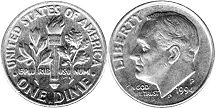 US coin dime 1994
