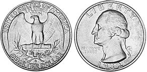 münze quarter 1932