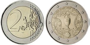 coin France 2 euro 2016