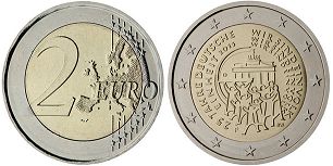 monnaie Allemagne 2 euro 2015