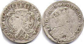 Prussia 6 grosze 1757