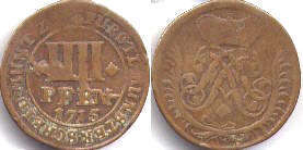Munster 4 pfennig 1715