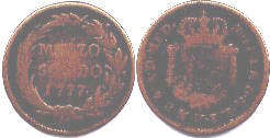 Milan 1/2 soldo 1777