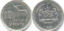 Lesotho 10 lisente 1992