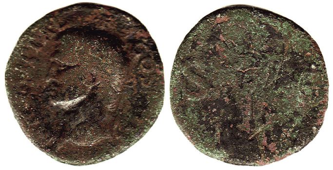 coin Roman Empire Caligula as