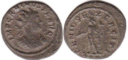 coin Roman Empire Carinus antoninianus