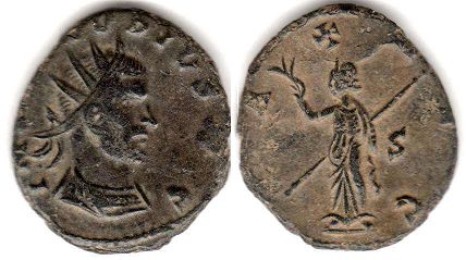 coin Roman Empire Claudius II Gothicus antoninianus coin Roman Empire Claudius II Gothicus antoninianus