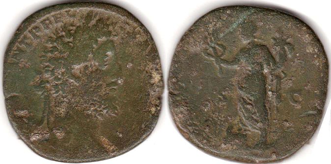 moneda Imperio Romano Commodus Sestercio moneda Imperio Romano Commodus Sestercio