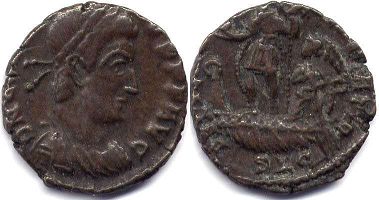 coin Roman Empire Constantius II