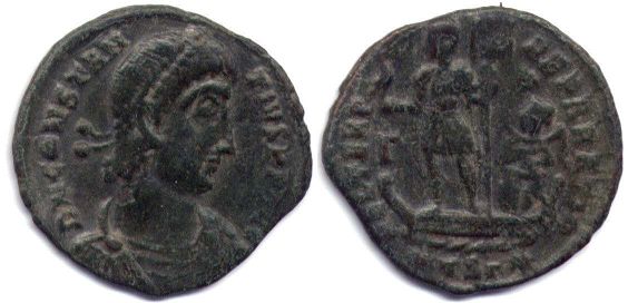 coin Roman Empire Constantius II