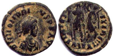 coin Roman Empire Honorius