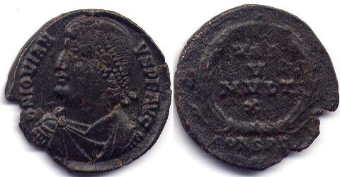 coin Roman Empire Jovian