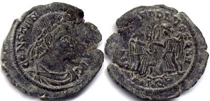 coin Roman Empire Constans