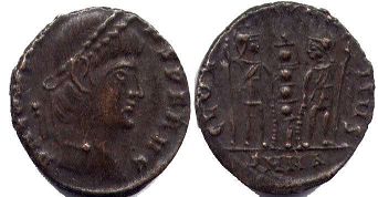 coin Roman Empire Constans