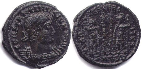 coin Roman Empire Constantine II