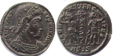 coin Roman Empire Constantine II