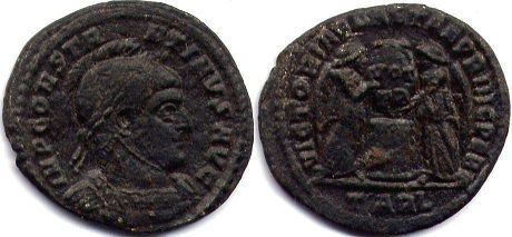 coin Roman Empire Constantine I the Great