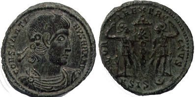 coin Roman Empire Constantine I the Great