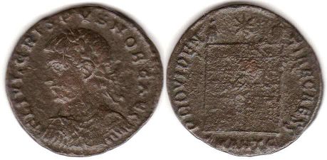 coin Roman Empire Crispus