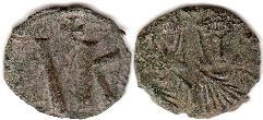 coin Byzantine Leo V follis coin Byzantine Leo V follis