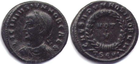 coin Roman Empire Licinius II