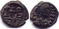 coin Byzantine Maurice 12 nummi coin Byzantine Maurice 12 nummi
