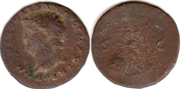 coin Roman Empire Nero as