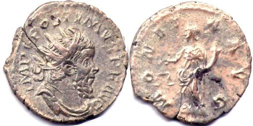 coin Roman Empire Postumus antoninianus