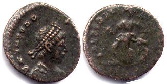coin Roman Empire Theodosius I the Great