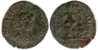 coin Roman Empire Theodosius I the Great