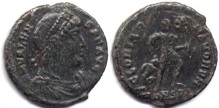 coin Roman Empire Valens