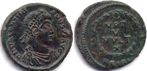 coin Roman Empire Valentinian II
