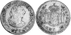 Mexico coin 1 real 1790