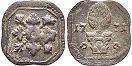 Coin Augsburg 1 heller 1731