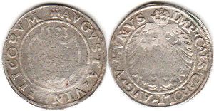 Münze Augsburg 1 batzen 1523