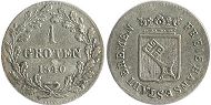 Münze Bremen 1 groten 1840
