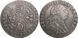 UK 6 Pence 1787