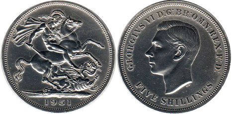 UK 1 Krone 1951