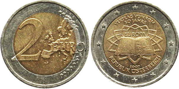 Österreich Münze 2 euro 2007