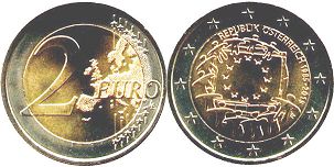 Österreich Münze 2 euro 2015