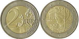 Österreich Münze 2 euro 2018